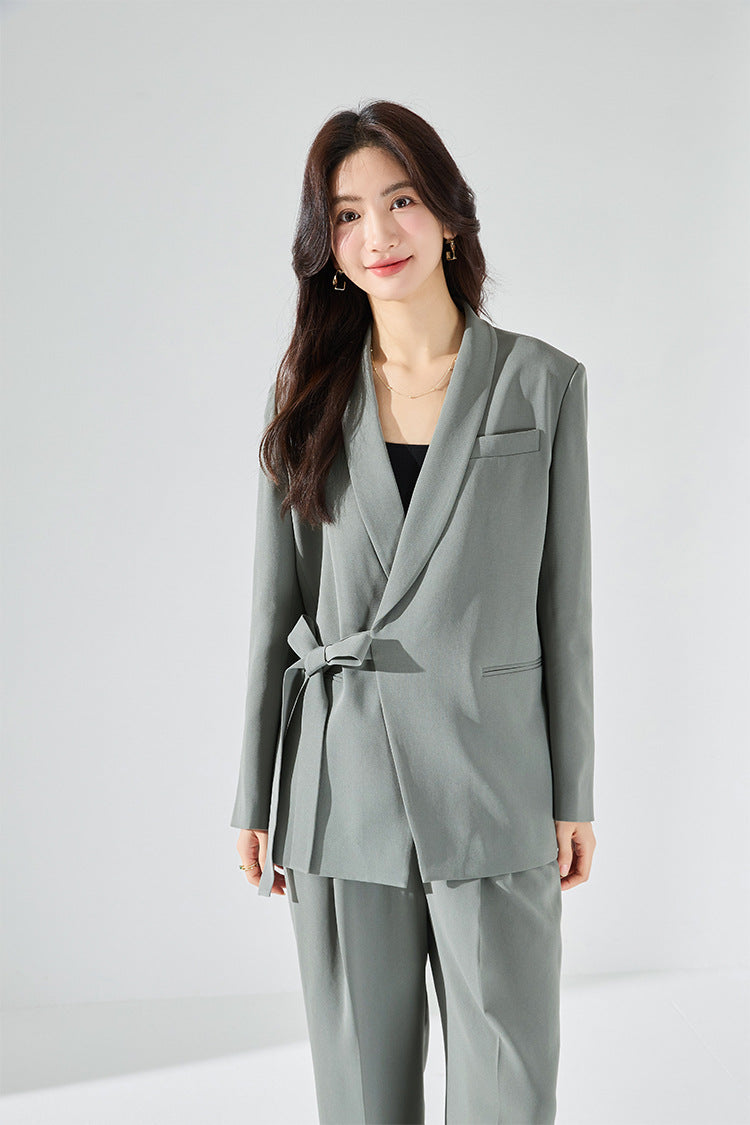 韓国ファッション SELCA-リボンジャケット-2024ss-191-013