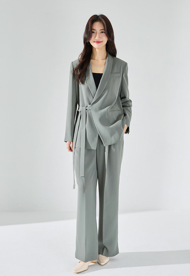 韓国ファッション SELCA-リボンジャケット-2024ss-191-011