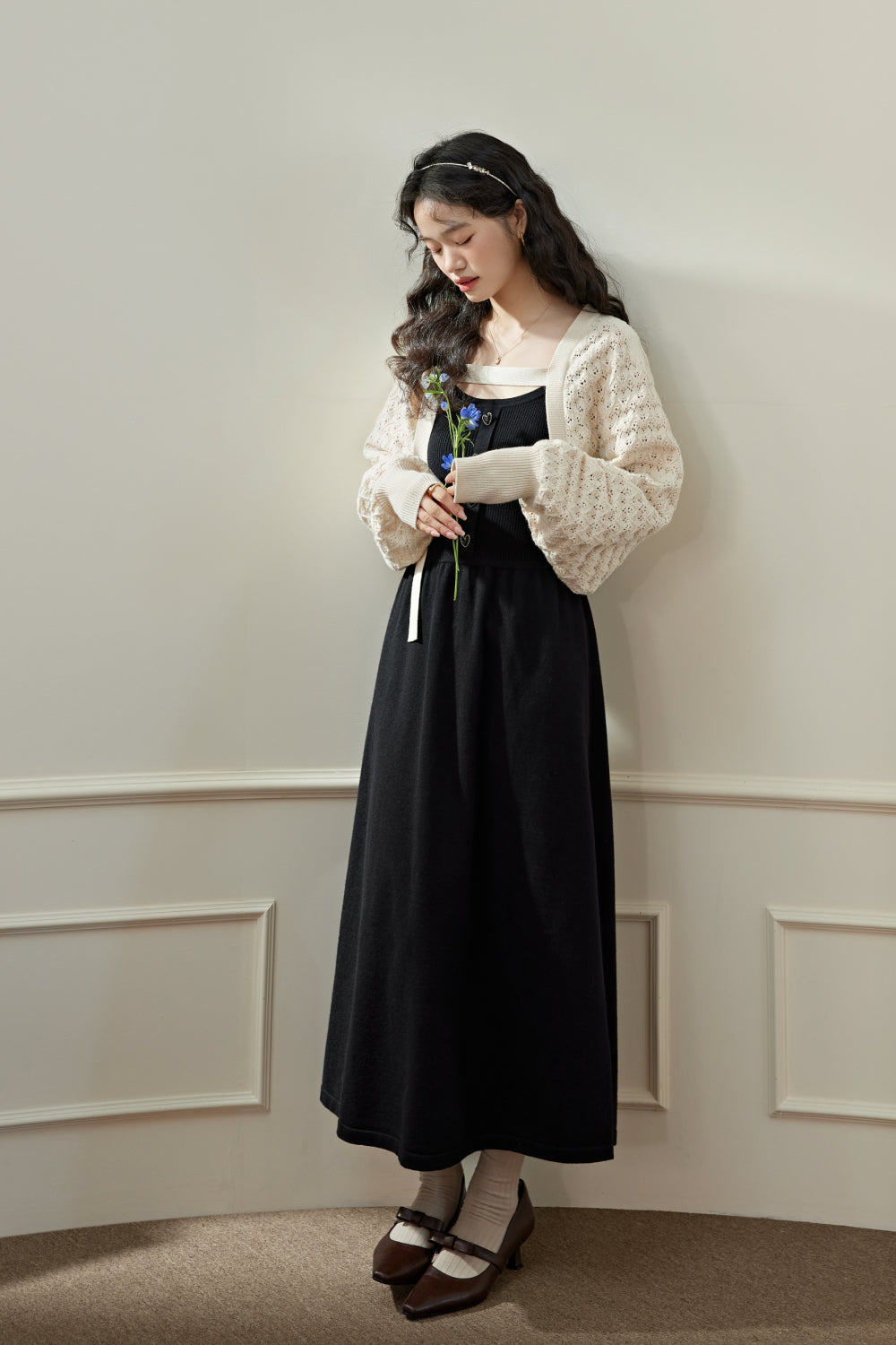 韓国ファッション SELCA-クロップドカーディガン-2024ss-tp30-05