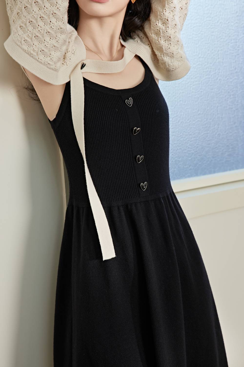 韓国ファッション SELCA-クロップドカーディガン-2024ss-tp30-010