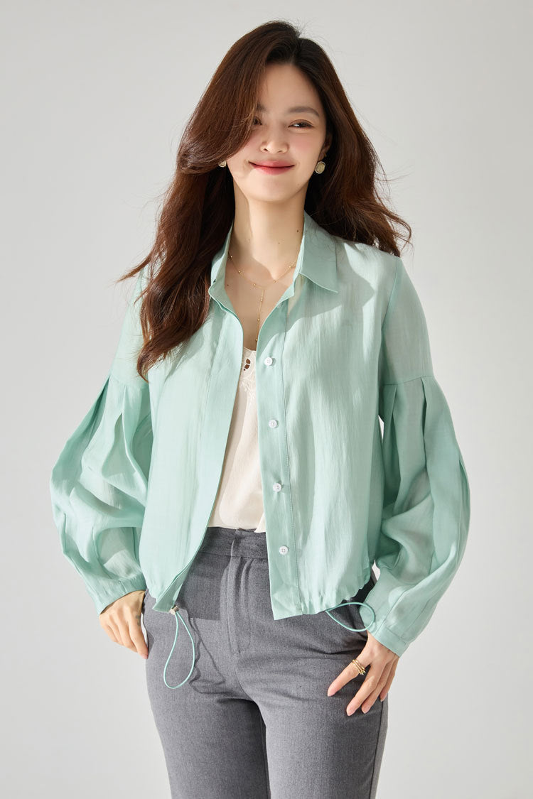 韓国ファッション SELCA-シアージャケット-2024ss-109-011