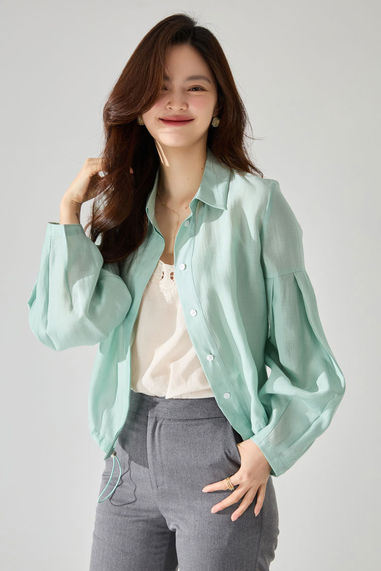 韓国ファッション SELCA-シアージャケット-2024ss-109-012