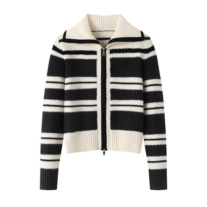 韓国ファッション SELCA-mock neck casual sweater-2024ss-tp02-010
