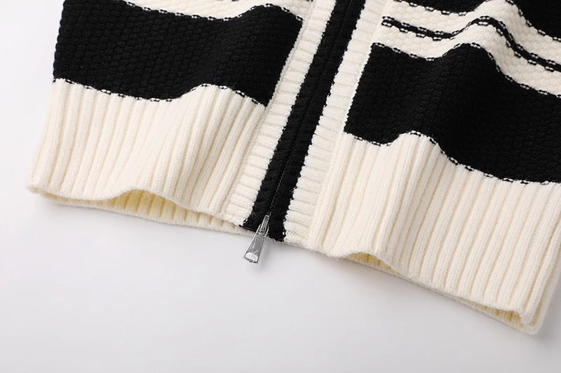 韓国ファッション SELCA-mock neck casual sweater-2024ss-tp02-013