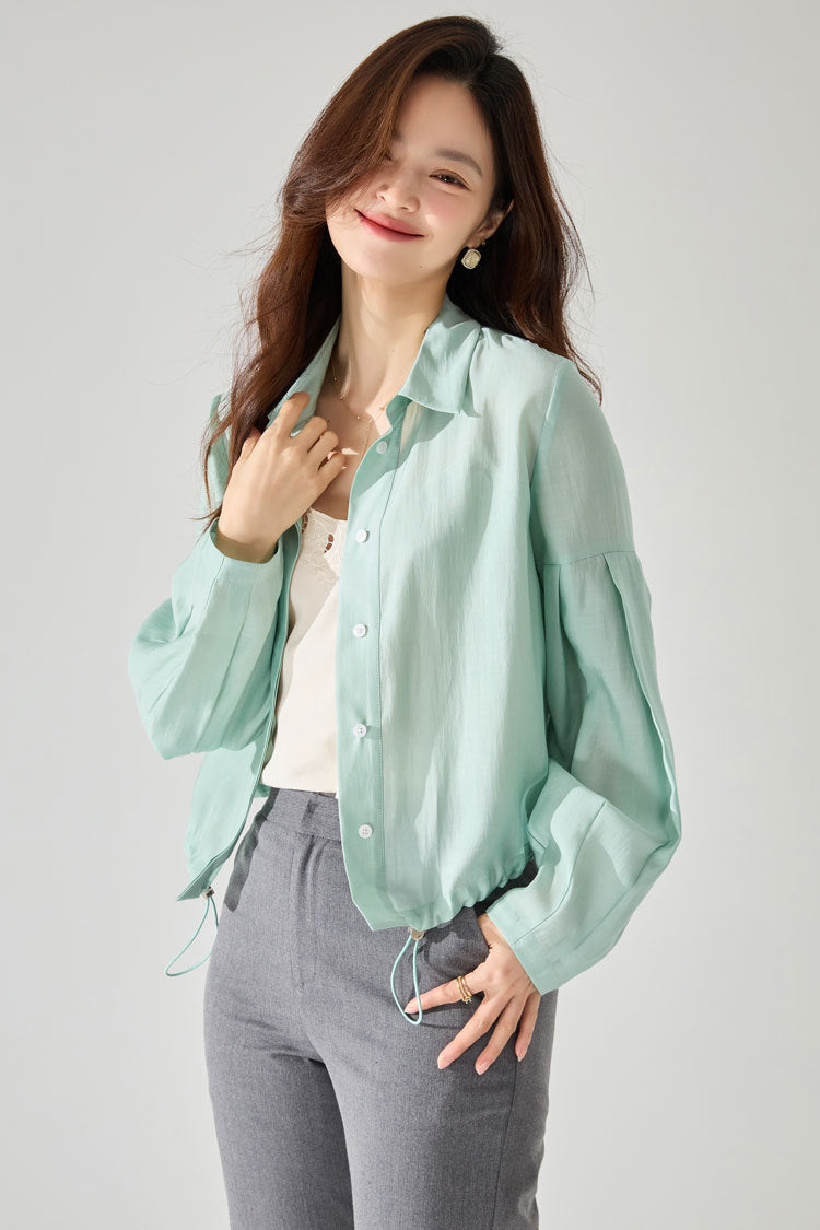 韓国ファッション SELCA-シアージャケット-2024ss-109-015