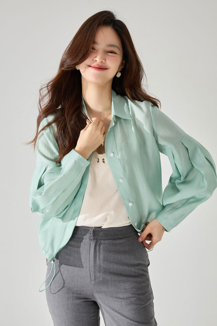 韓国ファッション SELCA-シアージャケット-2024ss-109-014