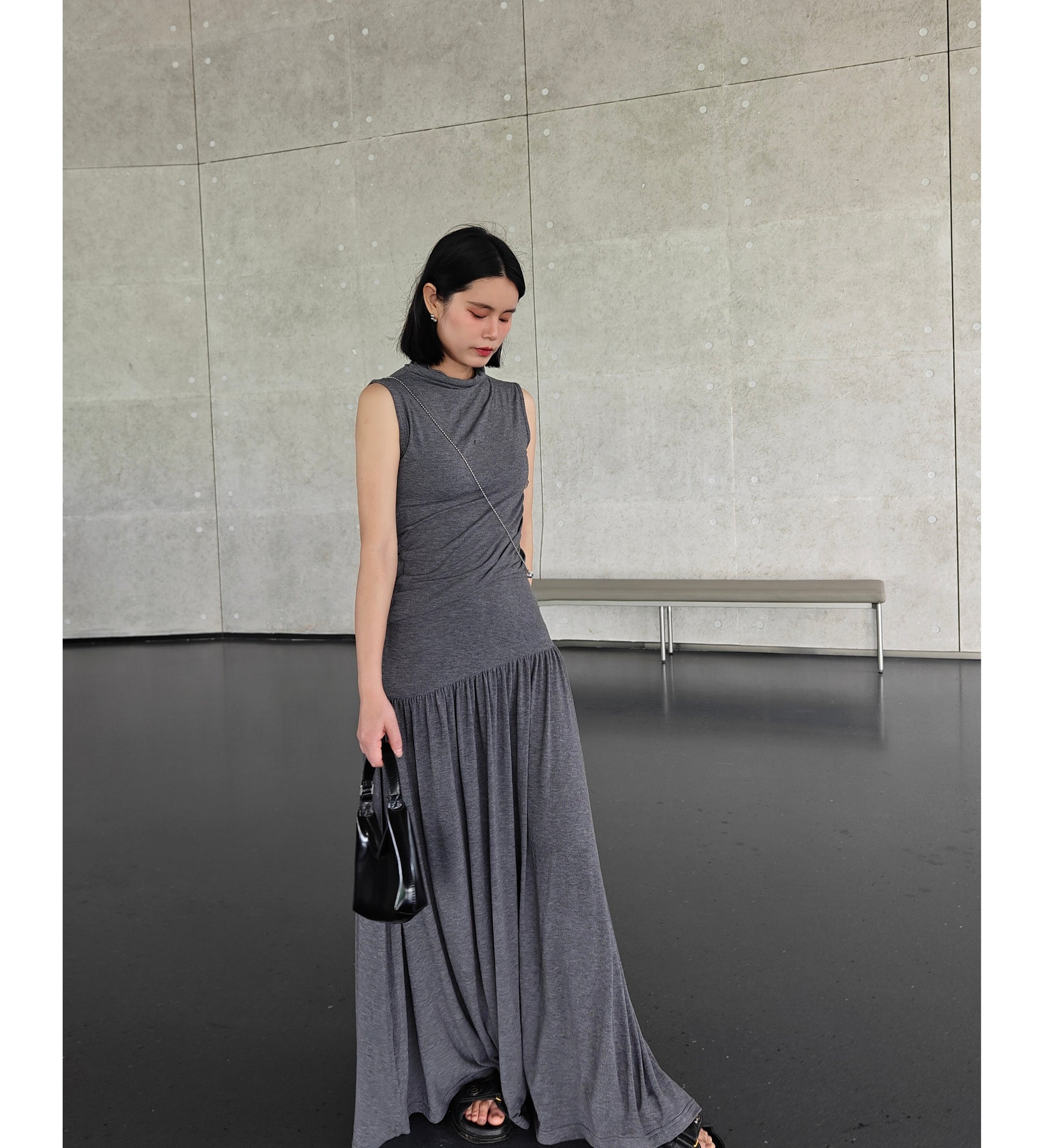 韓国ファッション SELCA-ドレープデザインセットアップ-se2023ss-se10-07