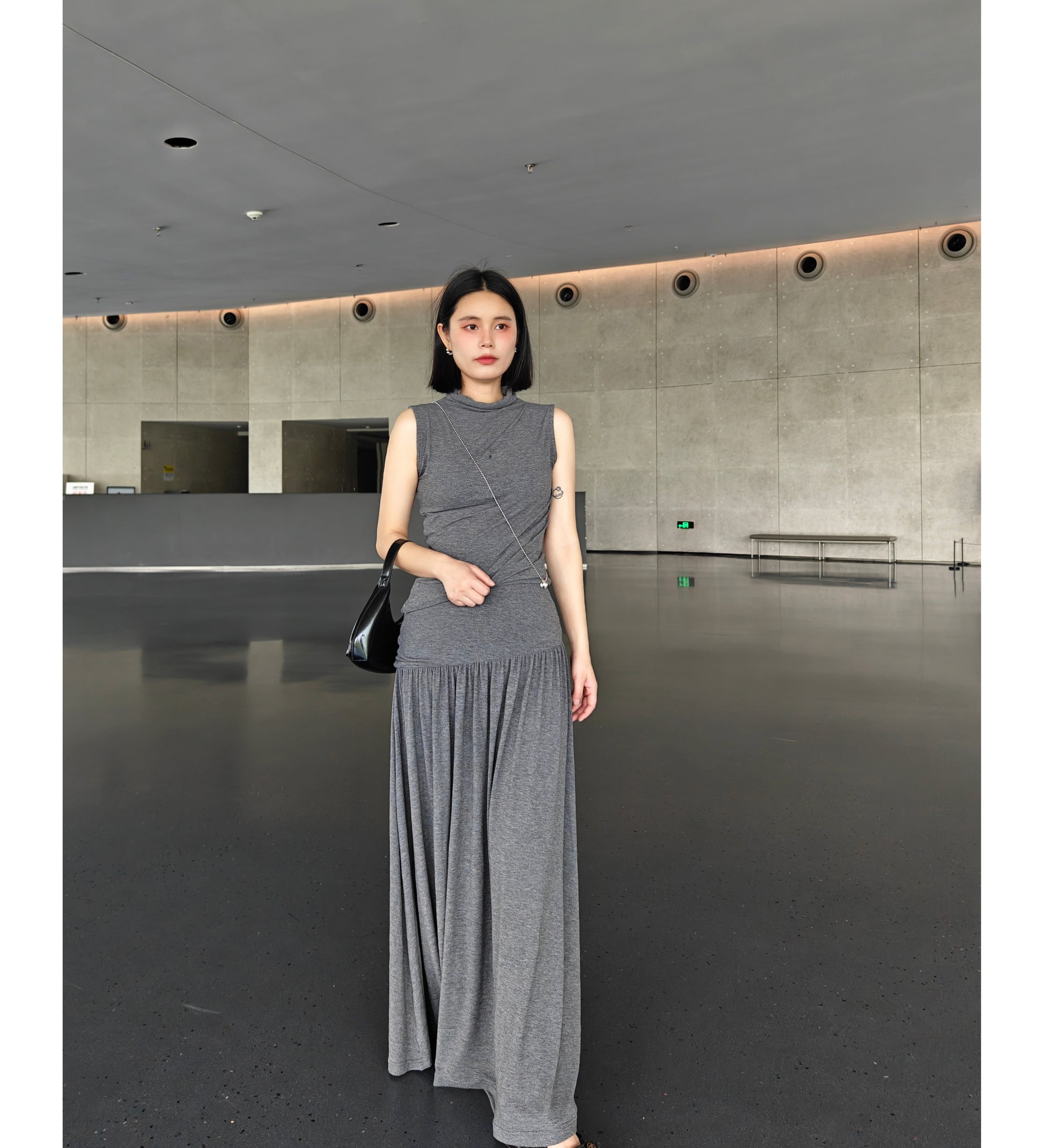 韓国ファッション SELCA-ドレープデザインセットアップ-se2023ss-se10-05