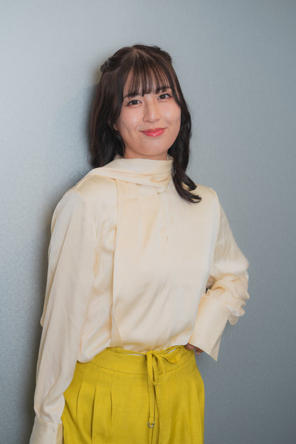 韓国ファッション SELCA-リボンネックブラウス-2023ss-tp21-2-015
