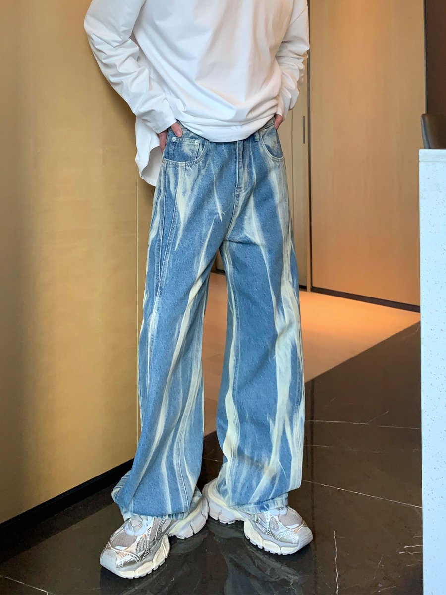 韓国ファッション SELCA-Design Wide Jeans-mselca2023aw274-05