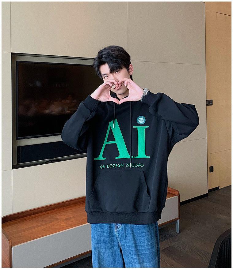 韓国ファッション SELCA-Hooded Sweatshirt-mselca2023aw406-09