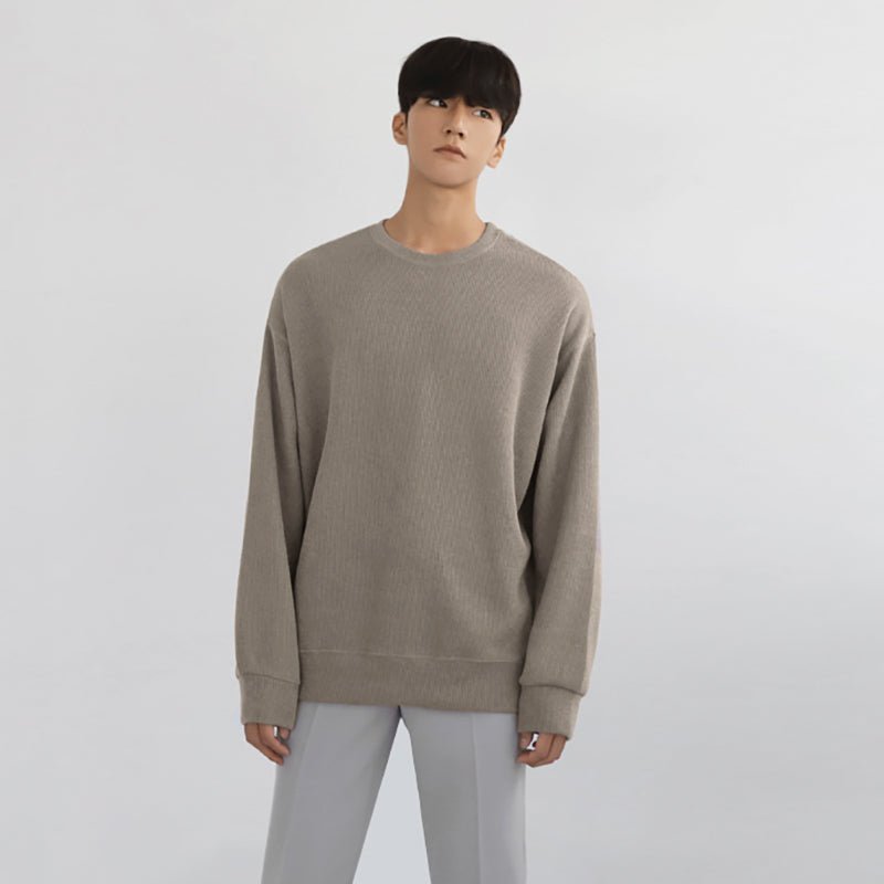 韓国ファッション SELCA-Over -size knit sweater-mselca2023aw576-03