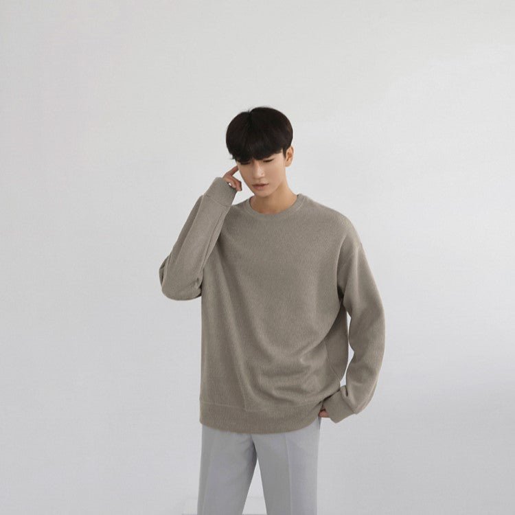 韓国ファッション SELCA-Over -size knit sweater-mselca2023aw576-06