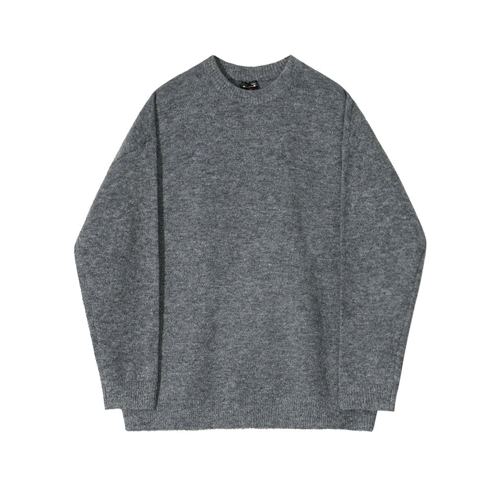 韓国ファッション SELCA-Pullover long sleeve knit sweater-mselca2023aw630-05