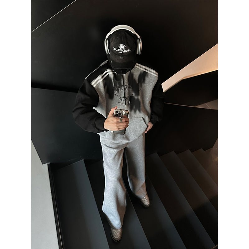 韓国ファッション SELCA-Street Sweat Parker-mselca2023aw881-07