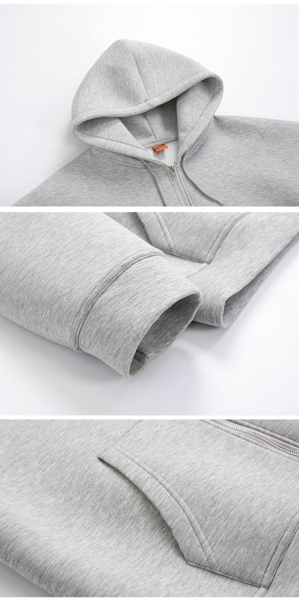 韓国ファッション SELCA-Sweat Zipper Parker-mselca2023aw910-07