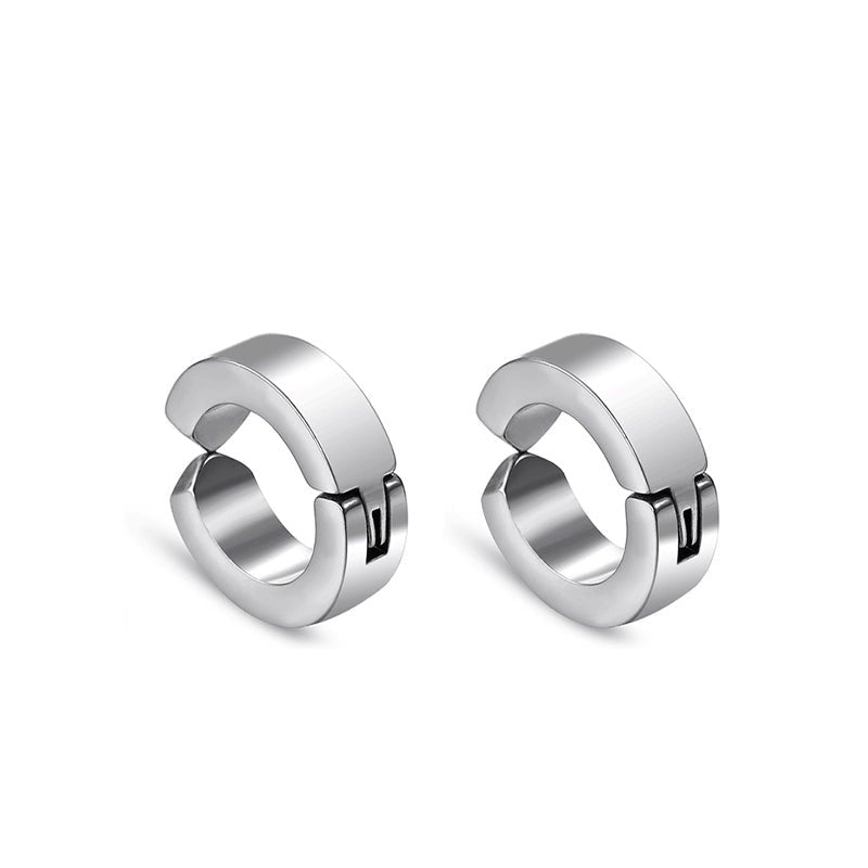 韓国ファッション SELCA-Titanium earrings-mselca2023aw926-01