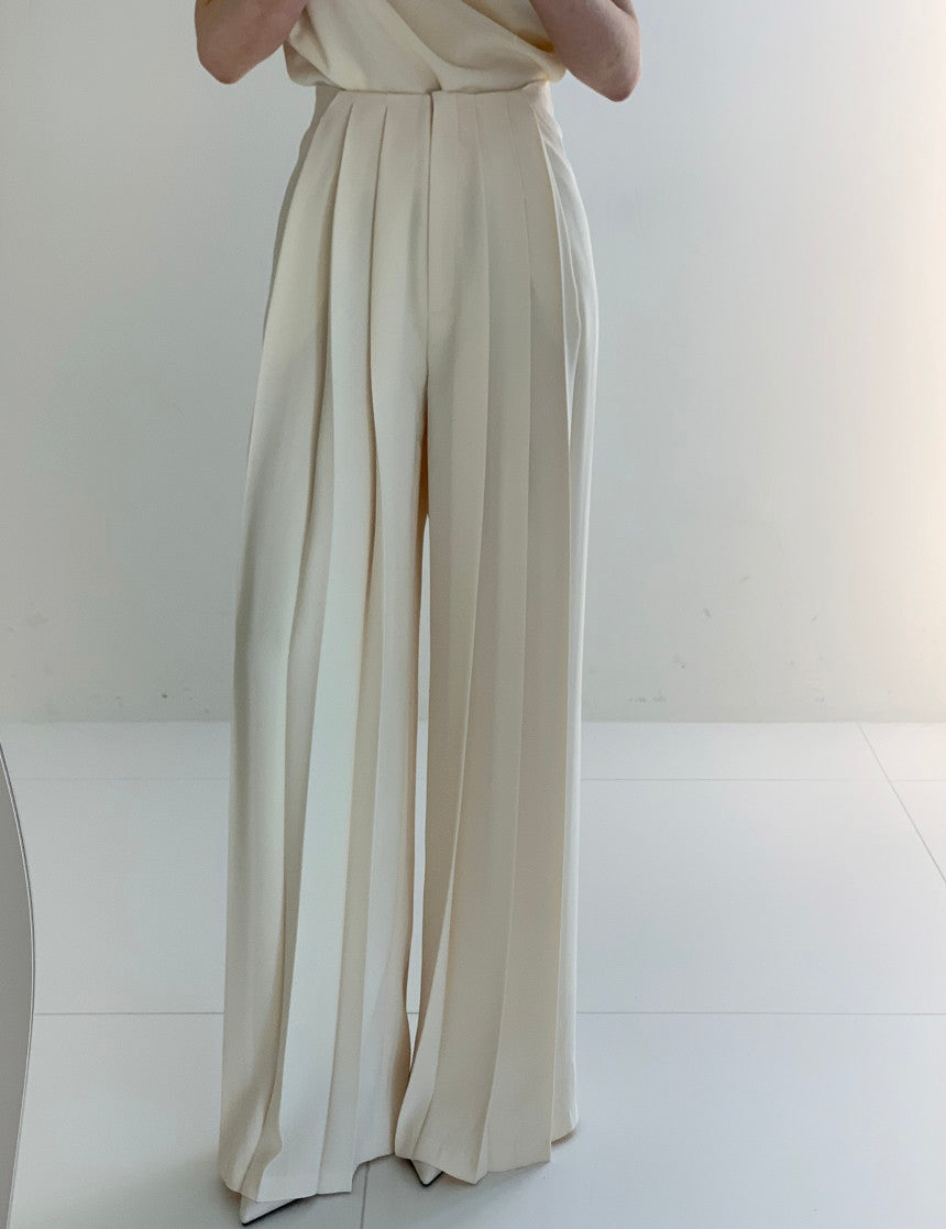 韓国ファッション SELCA-プリーツパンツセットアップ-2023ss-set00-027