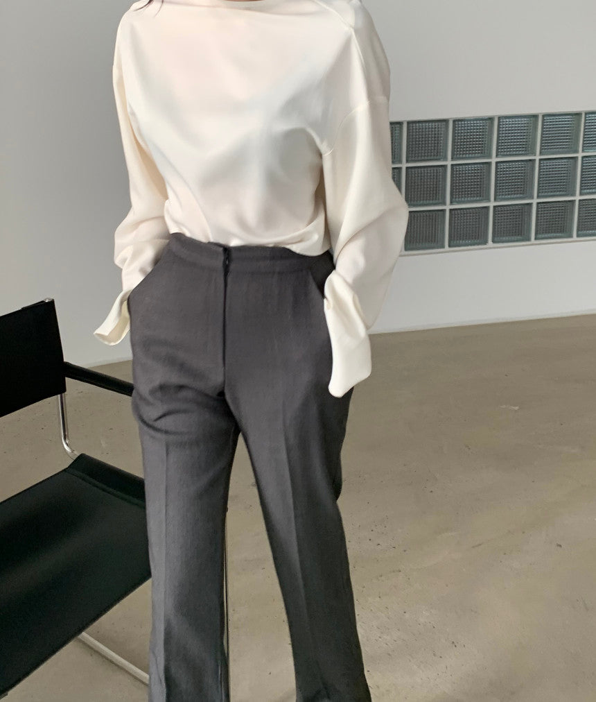 韓国ファッション SELCA-バックリボンシアーブラウス-2023ss-tp01-1-024