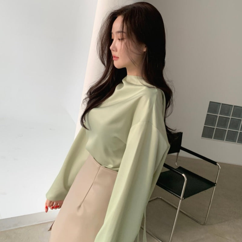 韓国ファッション SELCA-バックリボンシアーブラウス-2023ss-tp01-1-07