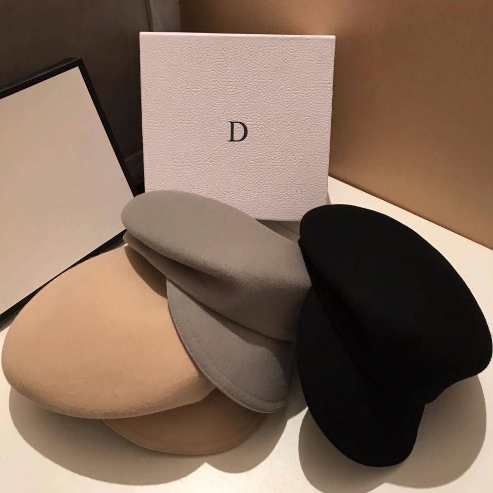 韓国ファッション SELCA-レトロウールキャップ-2023ss-hat21-04