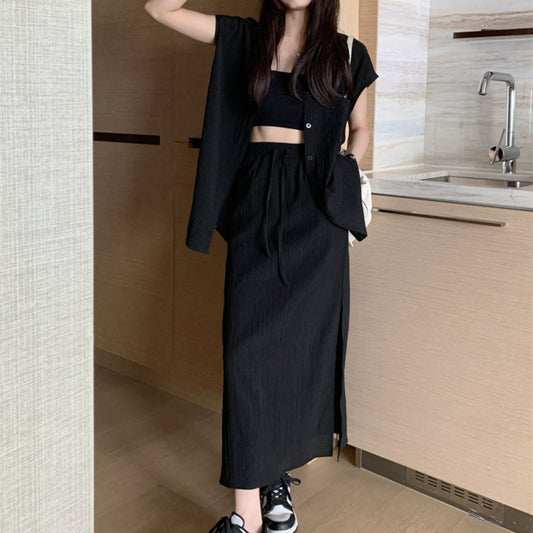 韓国ファッション SELCA-シアー大人セットアップ-2023ss-pt21-01